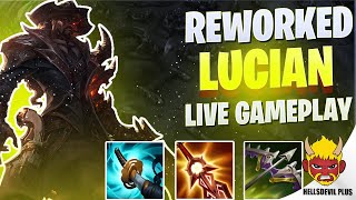 Reworked Lucian Is SO BROKEN  Wild Rift HellsDevil Plus Gameplay [upl. by Brittni457]