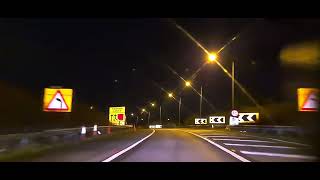 Driving on M4 M25 Motorway 🛣 Friday Evening [upl. by Ymme]