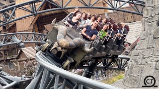 4K Taron  Phantasialand Roller Coaster OffRide 2022 [upl. by Seif]