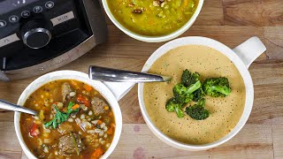 3 Incredibly Unique Vitamix Soup Recipes [upl. by Oneil]