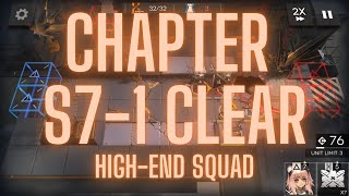 Arknights S71 High End Squad Clear [upl. by Sadiras]