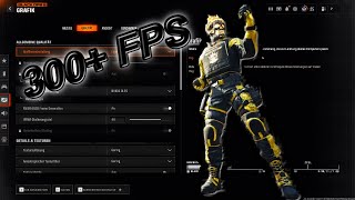 DIE BESTEN PC SETTINGS FÜR 300 FPS IN CALL OF DUTY BLACK OPS 6 😳🪖 [upl. by Anidan9]