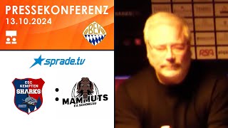 13102024  Pressekonferenz  ESC Kempten vs Schongau Mammuts [upl. by Sorel]