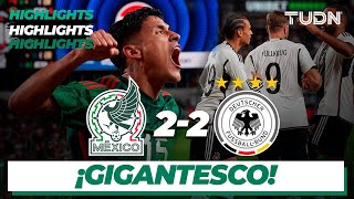 México 22 Alemania  HIGHLIGHTS  Amistoso Internacional  TUDN [upl. by Earized492]