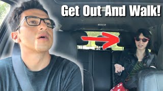 FULL VIDEO Uber Rider Cancels Mid Trip amp Gets Kicked Out [upl. by Anirod]