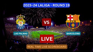 Barcelona Vs Las Palmas LIVE Score UPDATE Today 2023–24 LaLiga Soccer Football Match Jan 04 2024 [upl. by Linehan]