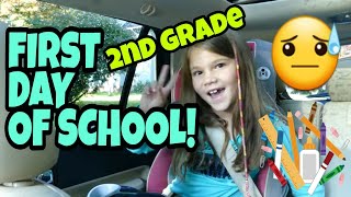 First Day of Second Grade Vlog [upl. by Kilbride]