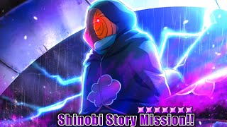 Tobi Shinobi Story All Stages Gameplay Complete  Naruto x Boruto Ninja Voltage [upl. by Hluchy]