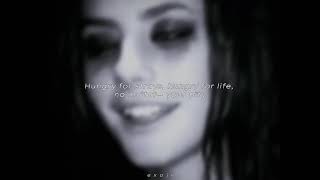 crystal castles  vanished speed up  lyrics [upl. by Scheers]