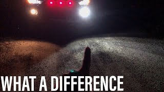 LED VS HALOGEN FOG LIGHTS [upl. by Georgena492]