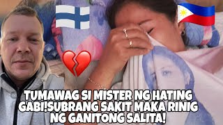 TUMAWAG SI MISTER NG HATING GABIGRABE ANG SAKIT NG MGA SINASABI SAKINPINAS VLOG🇵🇭❤️🇫🇮 [upl. by Anilam]