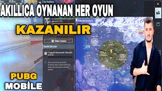 AKILLICA OYNANAN HER OYUN KAZANILIR 😈  PUBG MOBILE [upl. by Dor]