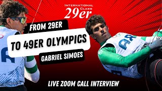 From 29er to 49er Olympics Gabriel Simoes [upl. by Shaper978]