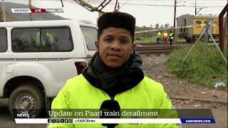 Train derailment  Latest update on Paarl train accident [upl. by Anya176]