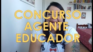 CONCURSO Agente Educador RJ  O que você precisa saber [upl. by Cthrine483]