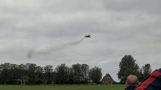 F104 Starfighter landing at EHLW  pure howling sound [upl. by Love]