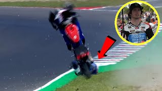 Rory Skinner Horror Crash at BSB Oulton Park 2024  Transferred To Hospital [upl. by Oigaib]