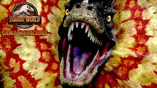 Would You Rather Dilophosaurus vs Evil Robots  JURASSIC WORLD CAMP CRETACEOUS  Netflix [upl. by Zuliram]