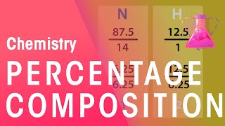 Empirical Formulae From Percentage Composition  Chemical Calculations  Chemistry  FuseSchool [upl. by Seraphim]