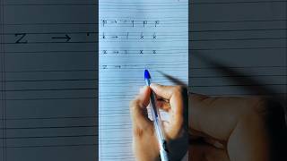 PART4 step by step learn attractive monocursive handwriting enhance your writing skill az letters [upl. by Airebma]