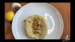 Creamy Homemade Hummus with Arbequina EVOO [upl. by Odlawso30]