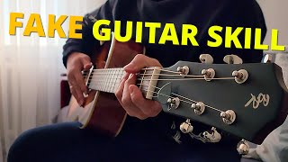 How to fake guitar skill [upl. by Libna]