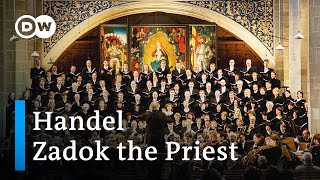 Handel Zadok the Priest  The English Concert amp Händelfestspielorchester Halle [upl. by Edgardo584]