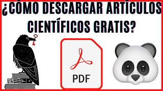 Descarga artículos científicos de revistas pagas completamente gratis  Tutorial [upl. by Laamak383]