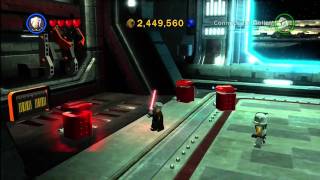 LEGO Star Wars III The Clone Wars  Power Brick Guide X4 Multiplier [upl. by Sekoorb48]