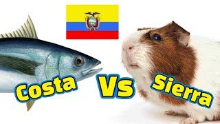 COSTA vs LA SIERRA lindo mi Ecuador [upl. by Mychael]