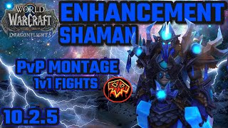 Enhancement Shaman PVP MONTAGE 1025 Dragonflights [upl. by Hyams]