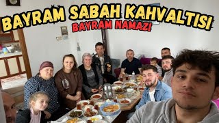 KÖYDE BAYRAM SABAHIAİLECEK KAHVALTIBAYRAM NAMAZI [upl. by Aibara775]