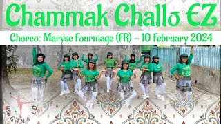 Chammak Challo EZ  LINE DANCE  ChoreoMaryse Fourmage FR  10 February 2024 [upl. by Gibbeon]