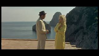 Le mépris JeanLuc Godard scène des escaliers de la villa Malaparte à Capri [upl. by Grubman27]