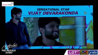 Vijay Deverakonda Special AV  Suryakantham Pre Release Event [upl. by Siron]