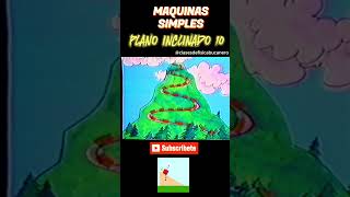 MAQUINAS SIMPLES PLANO INCLINADO 10 physics fisica mecanica mechanic viralshorts viralvideo [upl. by Illehs]