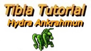 Tutorial Caverao Avenger  Tibia  Hydra Ankrahmun  Port Hope [upl. by Tnilc]