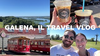 Galena IL Travel Vlog Shopping on Main Street Distillery Tour Coffee Shops amp More [upl. by Nallac]