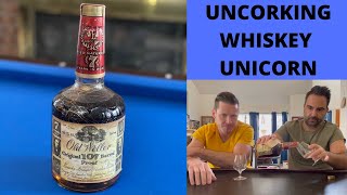 UNCORKING OLD WELLER ORIGINAL 107 BARREL PROOF GOLD VEIN [upl. by Ayahsey]