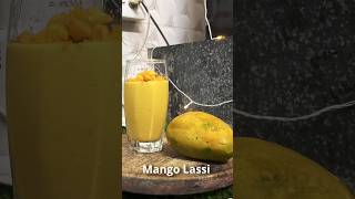 Mango lassi 🥭 youtubeshorts easyrecipe mangolassi [upl. by Stucker18]