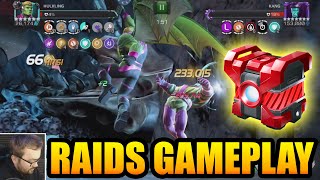 Raid First Look amp Gameplay  Hulking God Tier MVP for Tacticians  Marvel Contest Of Champions [upl. by Dana]