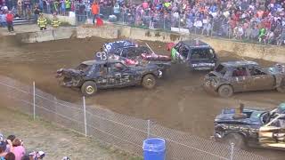 Hopkinton State Fair  Demolition Derby [upl. by Htinek999]