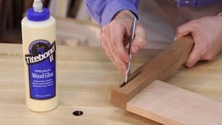 3 Steps to Great GlueUps Mortise and Tenon Joint [upl. by Caresse]