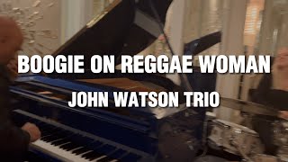 Boogie On Reggae Woman  John Watson Trio [upl. by Inalaehon618]