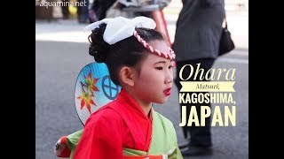 What to do in Kagoshima Japan Ohara Matsuri 2016 第65回おはら祭 [upl. by Treulich208]