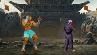 SUPREME SAGAT vs CRAZY MRKARATE  High Level Awesome Fight [upl. by Llig75]