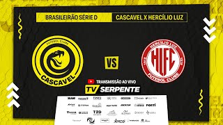 CASCAVEL X HERCÍLIO LUZ  BRASILEIRÃO SÉRIE D  1ª FASE [upl. by Eillah701]