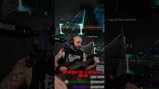 System of a Down  BYOB guitar riff in Rocksmith guitar systemofadown [upl. by Jahdol]