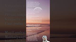 Kannana kanne song lyrics viswasam kannanakanne ajith [upl. by Owena470]