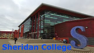 4K Sheridan College Oakville Campus Oakville Ontario Canada 쉐리던 칼리지 옥빌 캐나다 [upl. by Anayek]